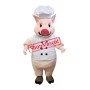 Superb Realistic Chef Pig Mascot Costume
