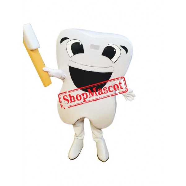 Superb Realistic Tooth Mascot Costume