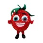 Superb Realistic Strawberry Mascot Costume