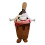 Happy Realistic Ice Cream Mascot Costume