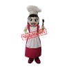 Friendly Female Chef Mascot Costume