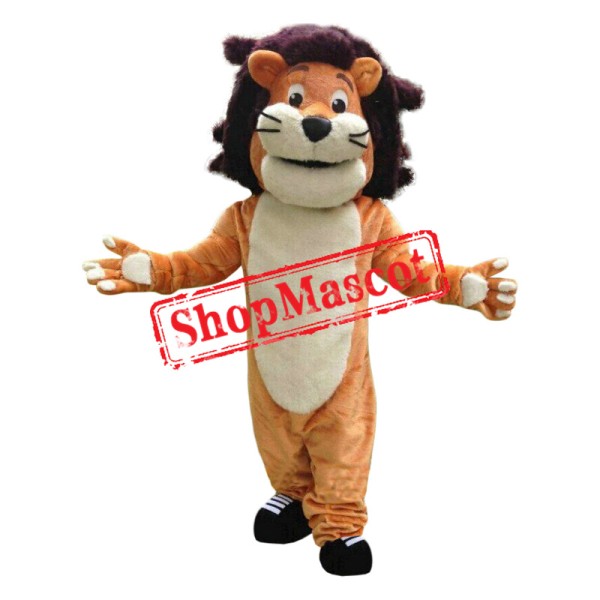 Friendly Lightweight Realistic Lion Mascot Costume Friendly Lightweight Realistic Lion Mascot Costume