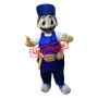 Superb Friendly Builder Mascot Costume