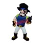 Power Realistic Pirate Mascot Costume