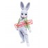 Realistic Green Suit Rabbit Mascot Costume