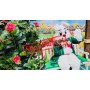 Realistic Green Suit Rabbit Mascot Costume