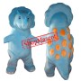 Superb Lightweight Triceratops Mascot Costume