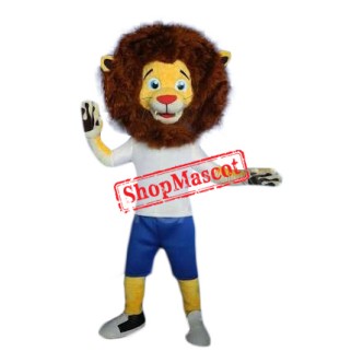 Sport Young Lion Mascot Costume