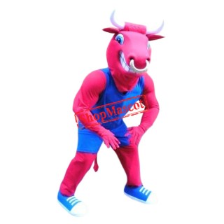 Superb Sport Lightweight Bull Mascot Costume