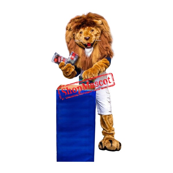 Superb Realistic Lightweight Lion Mascot Costume