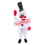 Cute Lightweight Snowman Mascot Costume