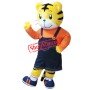 Lovely Little Tiger Boy Mascot Costume