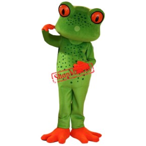 Superb Lightweight Frog Mascot Costume