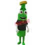 Realistic Green Bottle Mascot Costume
