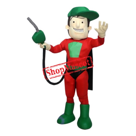 Gas Station Attendant Mascot Costume