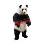 Superb Lightweight Realistic Panda Mascot Costume