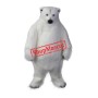 Superb Realistic Polar Bear Mascot Costume