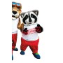 Superb Lightweight Realistic Raccoon Mascot Costume