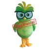 Affordable Green Owl Mascot Costume