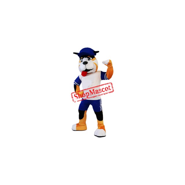 Sport Realistic Bulldog Mascot Costume Sport Realistic Bulldog Mascot Costume