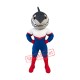 Sport Muscular Shark Mascot Costume Sport Muscular Shark Mascot Costume