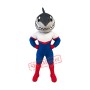 Sport Muscular Shark Mascot Costume