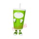 Green Drink Cup Mascot Costume