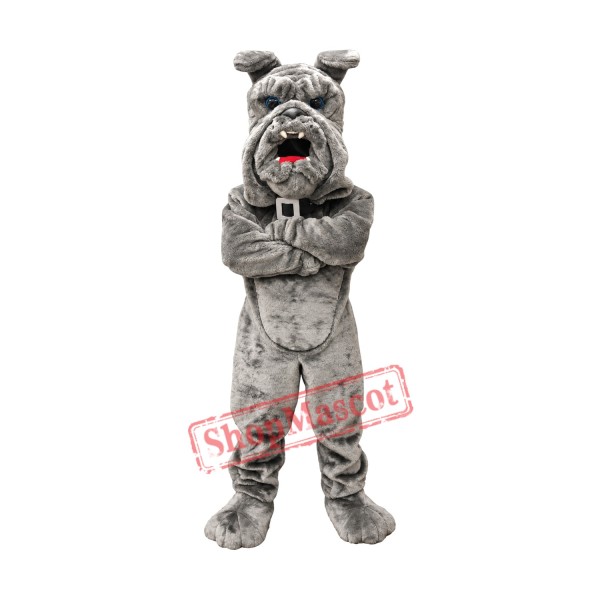 Realistic Lightweight Bulldog Mascot Costume