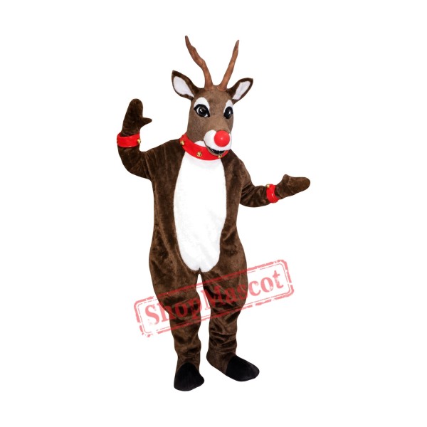 Realistic Lightwieght Reindeer Mascot Costume