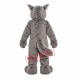 Realistic Lightwieght Grey Wolf Mascot Costume Realistic Lightwieght Grey Wolf Mascot Costume