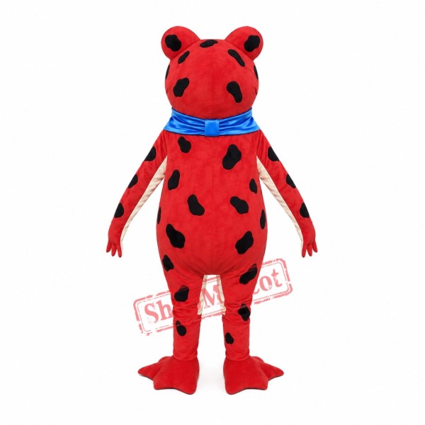 Affordable Lightweight Red Frog Mascot Costume Affordable Lightweight Red Frog Mascot Costume