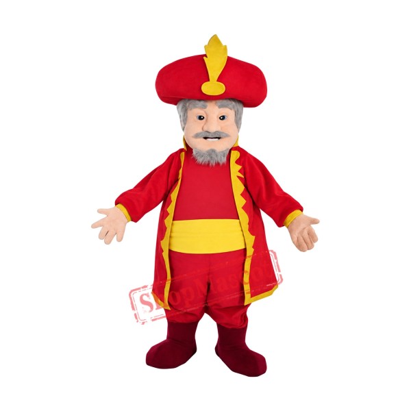 Kind Old Man Mascot Costume