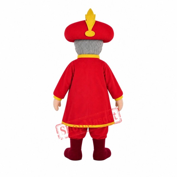 Kind Old Man Mascot Costume Kind Old Man Mascot Costume