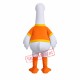 Realistic White Goose Mascot Costume Realistic White Goose Mascot Costume