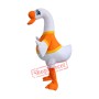 Realistic White Goose Mascot Costume