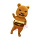 Hamburger Bear Mascot Costume Hamburger Bear Mascot Costume