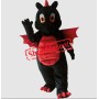 Black Red Dragon Mascot Costume