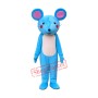 Affordable Blue Mouse Mascot Costume