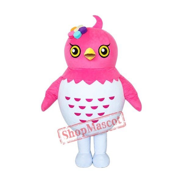 Affordable Pink Owl Mascot Costume