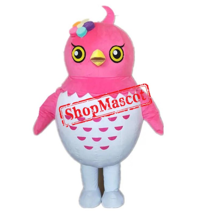 Affordable Pink Owl Mascot Costume