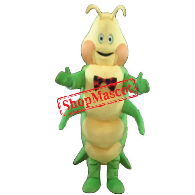 Affordable Green Caterpillar Mascot Costume