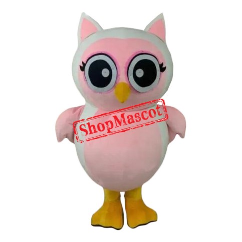 Affordable Lightweight Pink Owl Mascot Costume