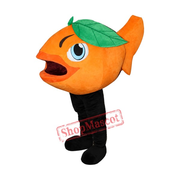 Orange Fish Mascot Costume