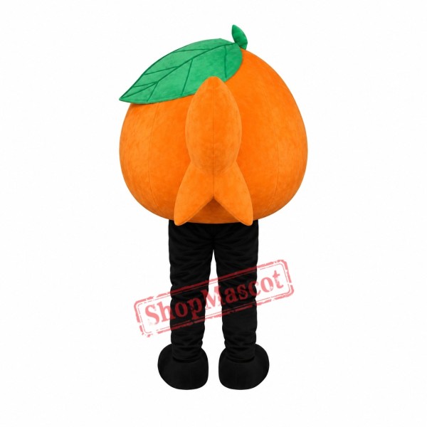 Orange Fish Mascot Costume Orange Fish Mascot Costume