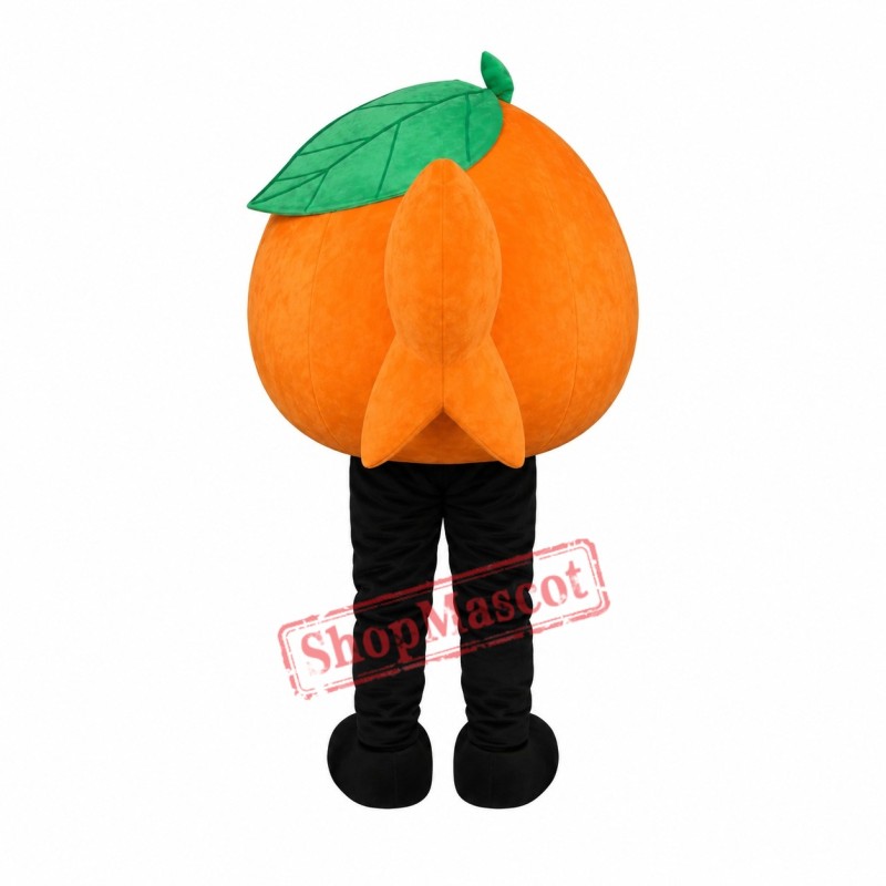 Orange Fish Mascot Costume Orange Fish Mascot Costume