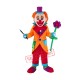 Superb Realistic Clown Mascot Costume Superb Realistic Clown Mascot Costume