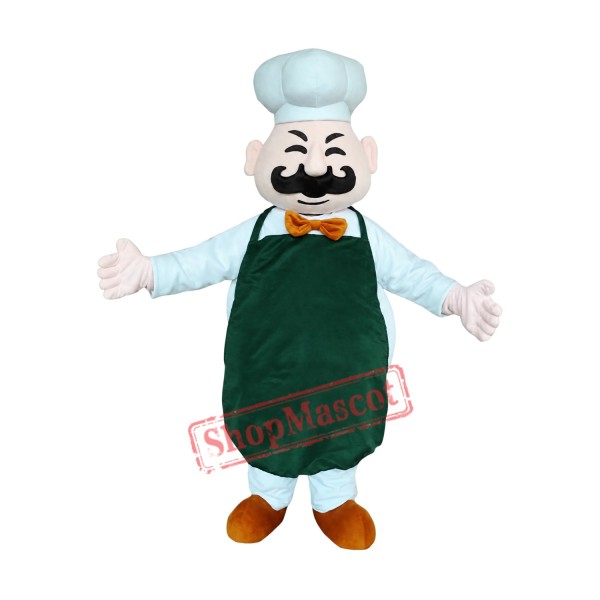 Superb Realistic Chef Mascot Costume