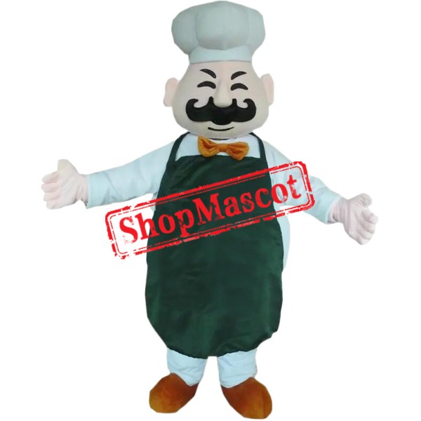 Superb Realistic Chef Mascot Costume