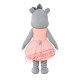 Affordable Female Lightweight Hippo Mascot Costume Affordable Female Lightweight Hippo Mascot Costume