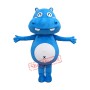 Affordable Blue Lightweight Hippo Mascot Costume